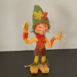 2010 Annalee Doll 9" Gold Fall Elf